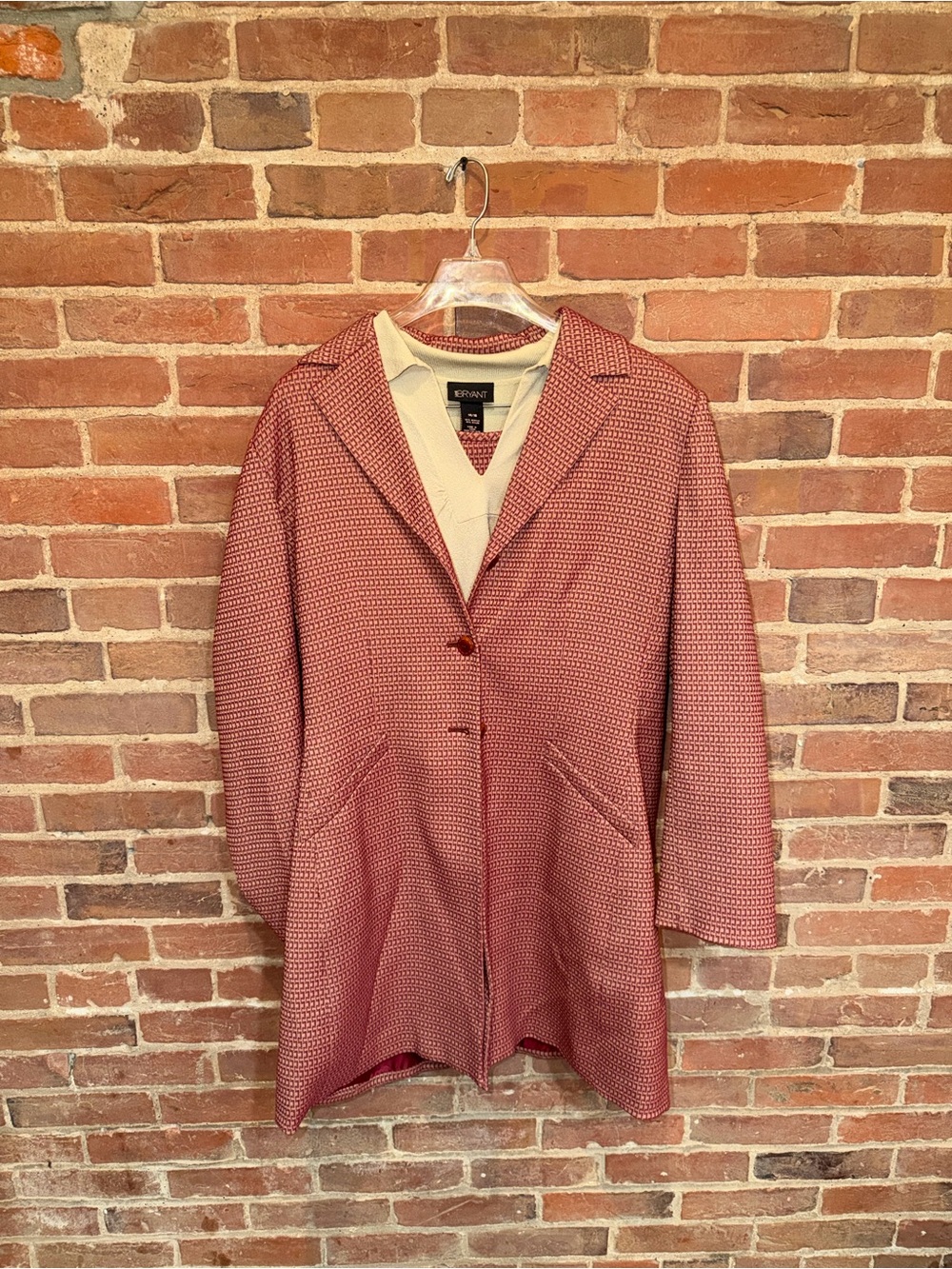 Emanuel Ungaro Rose-Patterned Button Front Coat